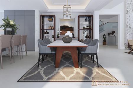 中式元素茶水間設(shè)計效